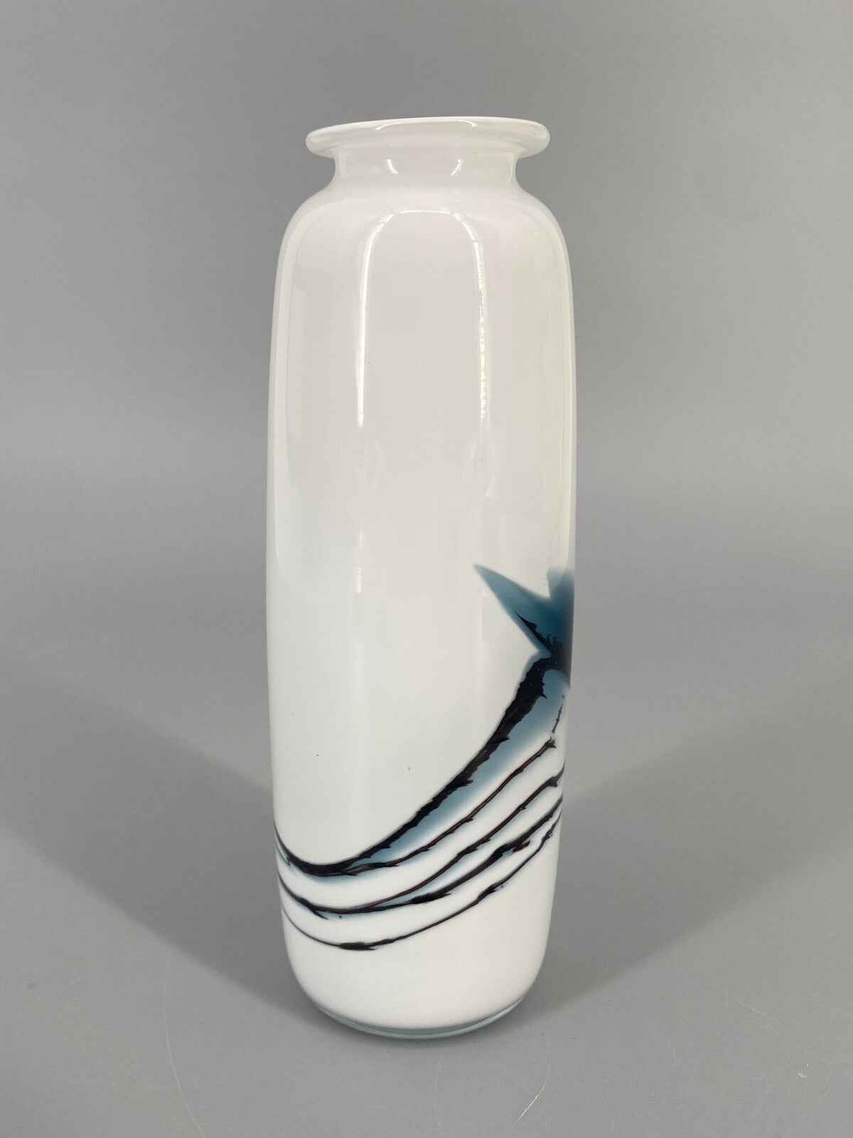 * HOLMEGAARD ATLANTIS MICHAEL BANG GLAS VASE 14,5CM VINTAGE DANISH DESIGN 80ER