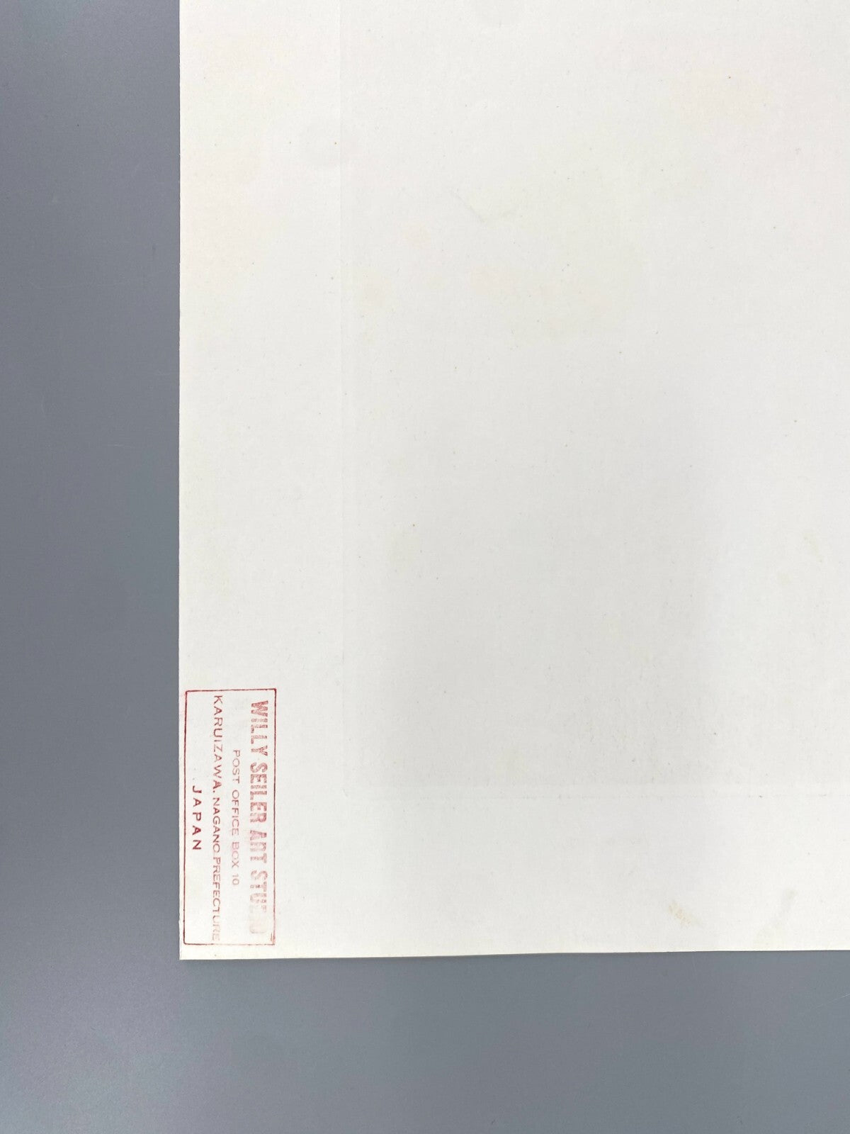 *WILLY SEILER RADIERUNG GRAFIK POST WAR JAPAN 40ER OLD INDIAN KALTNADEL ORIGINAL