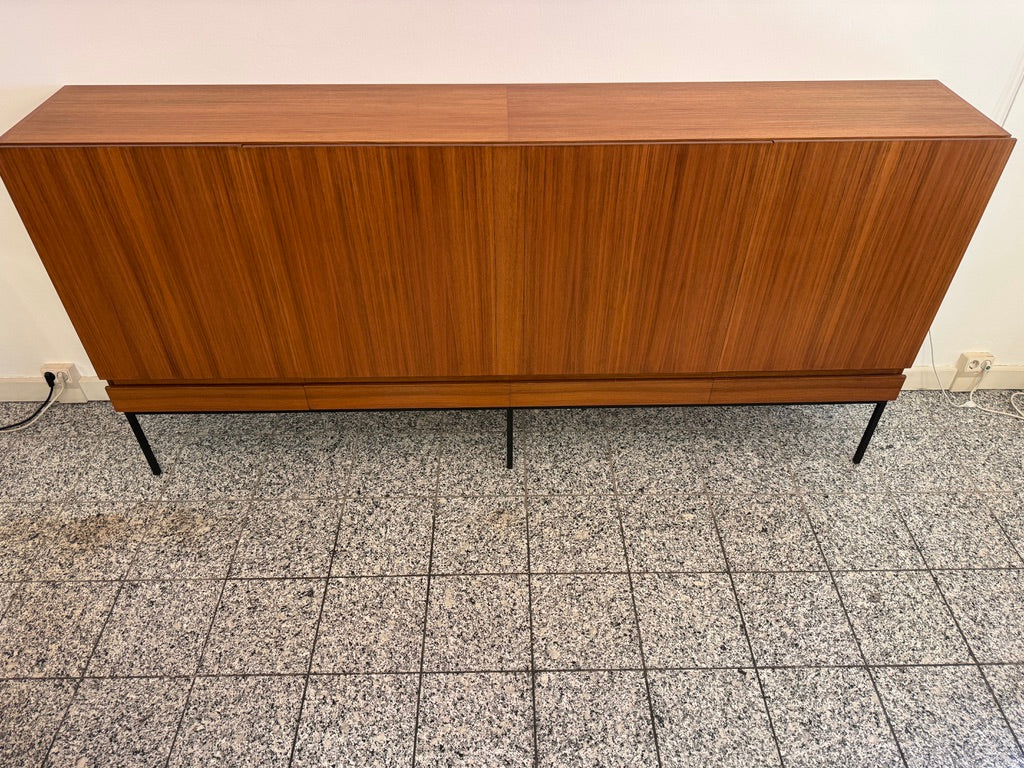 Highboard aus Teakholz von Dieter Waeckerlin für Behr, 50er