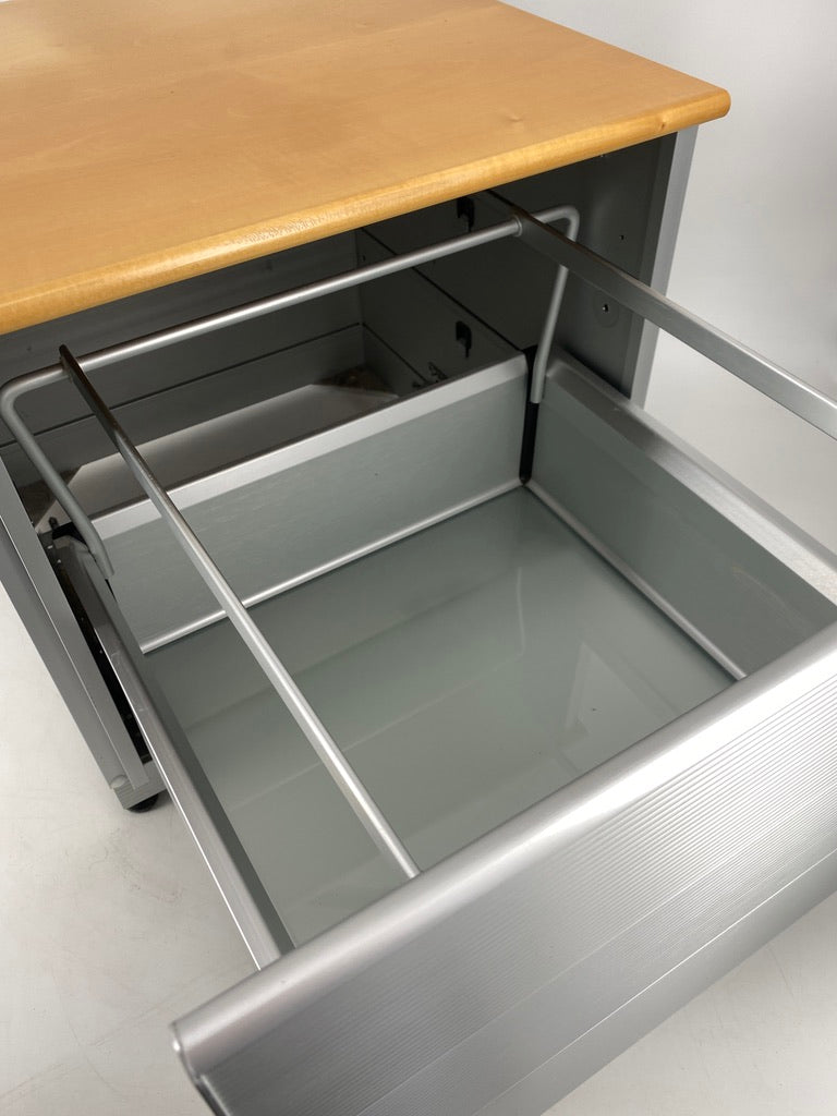 Quadratischer Schrank mit herausnehmbarer  Hängeregistratur von CAIMI EXPORT, Italien 1980er/1990er