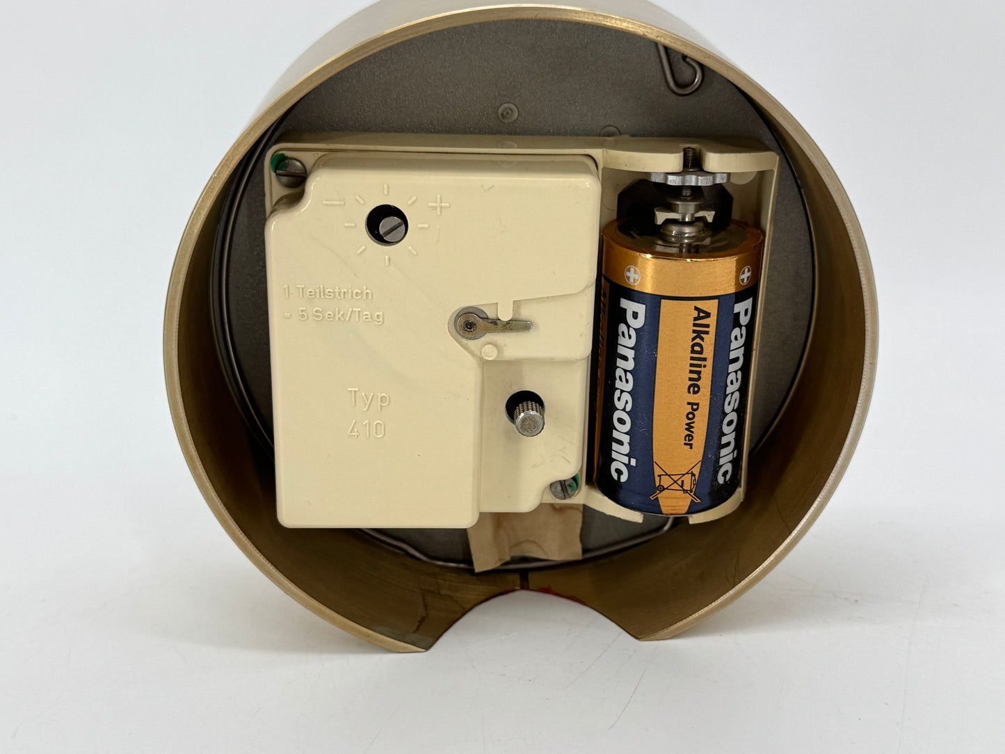 Besondere, elektrische Tischuhr aus den Glashütte Uhrenbetrieben GUB, DDR von 1975,