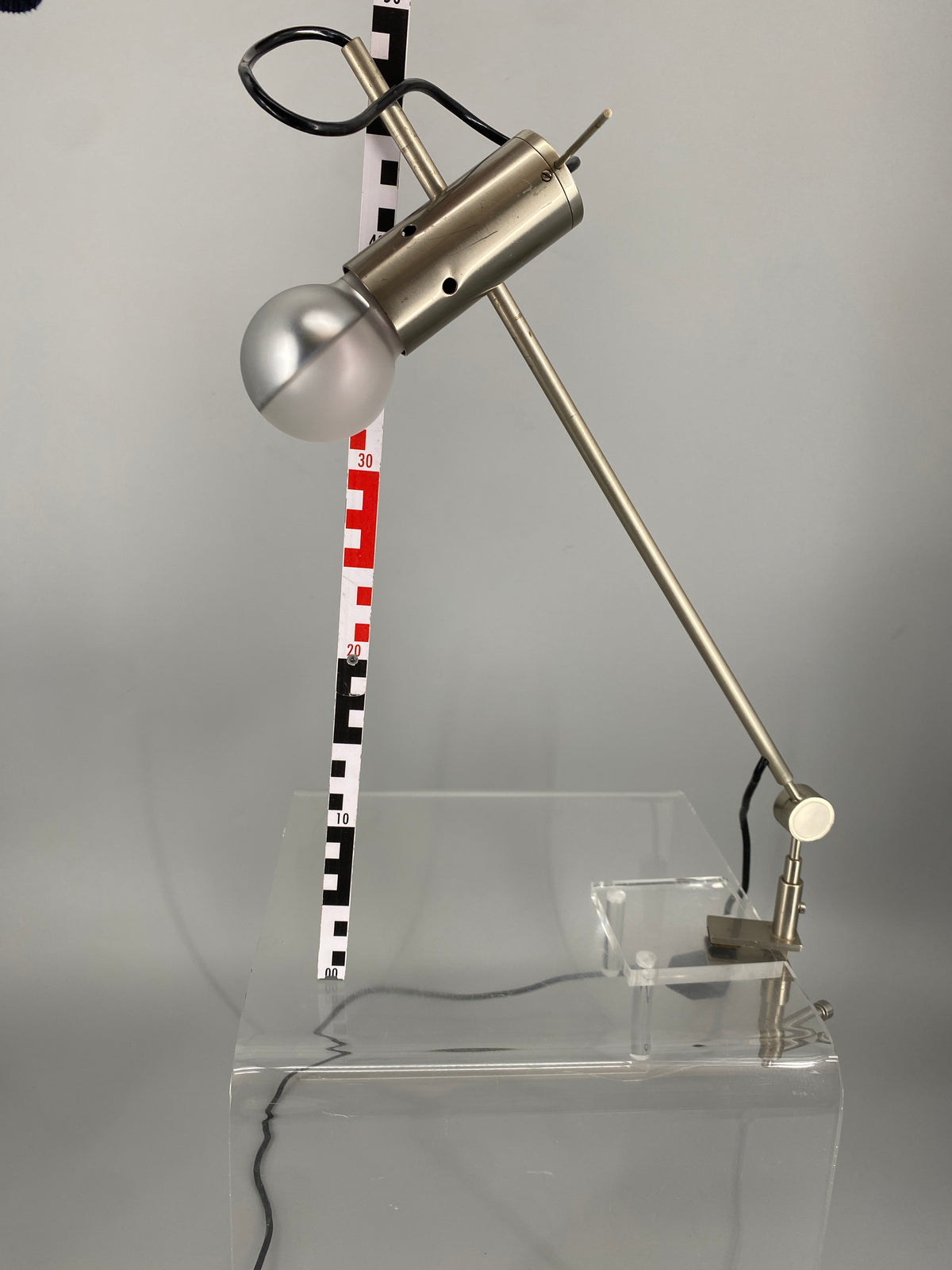 Mid Century Design Klemmlampe 255 von Tito Agnoli für OLUCE, Italien 1954