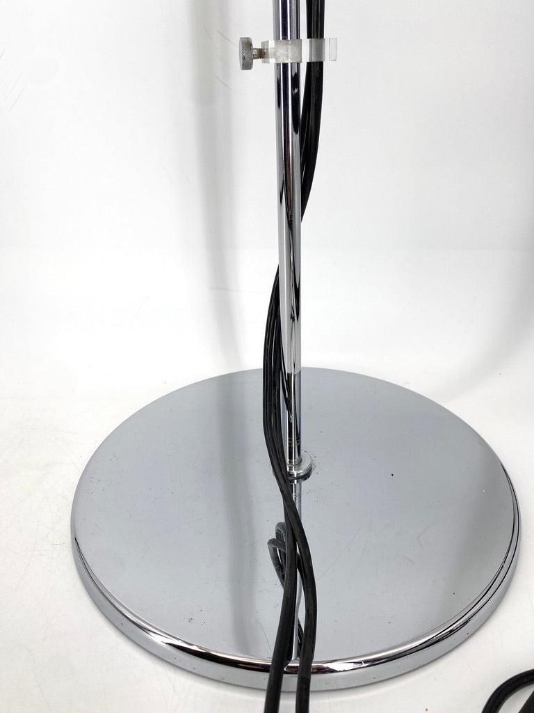 Doppelte Bogenlampe im Space Age Design von GEPO, Niederlande um 1970