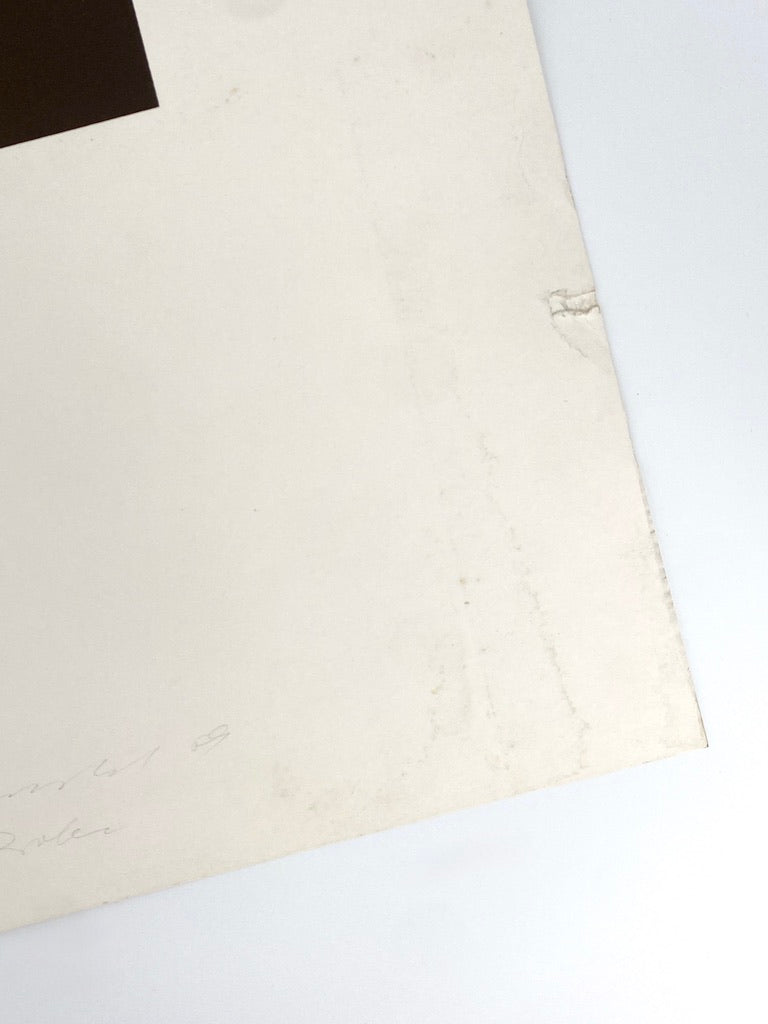 Konkrete Kunst Farbsiebdruck von Joachim Albrecht (1913‒1997), Deutschland 1969