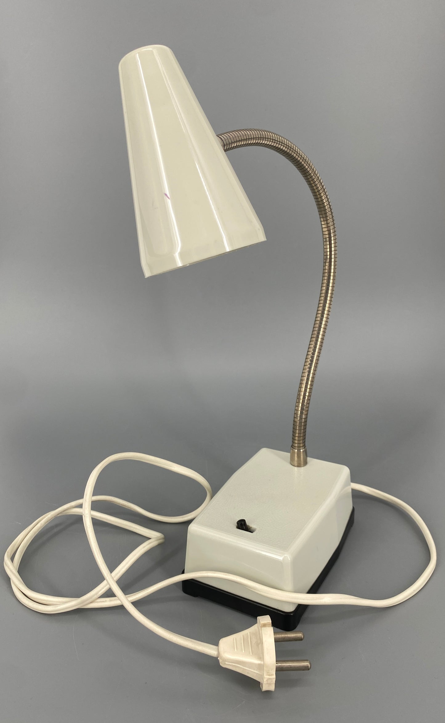 Vintage Schreibtischlampe mit Schwanenhals