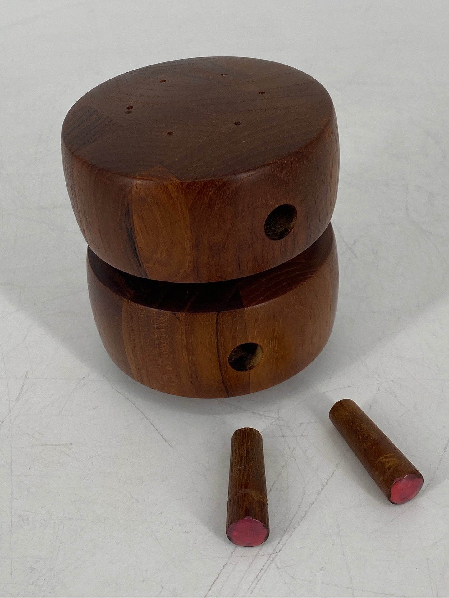 Salz- und Pfeffermühle, Model "Double Barrel" von Jens Quistgaard für Dansk