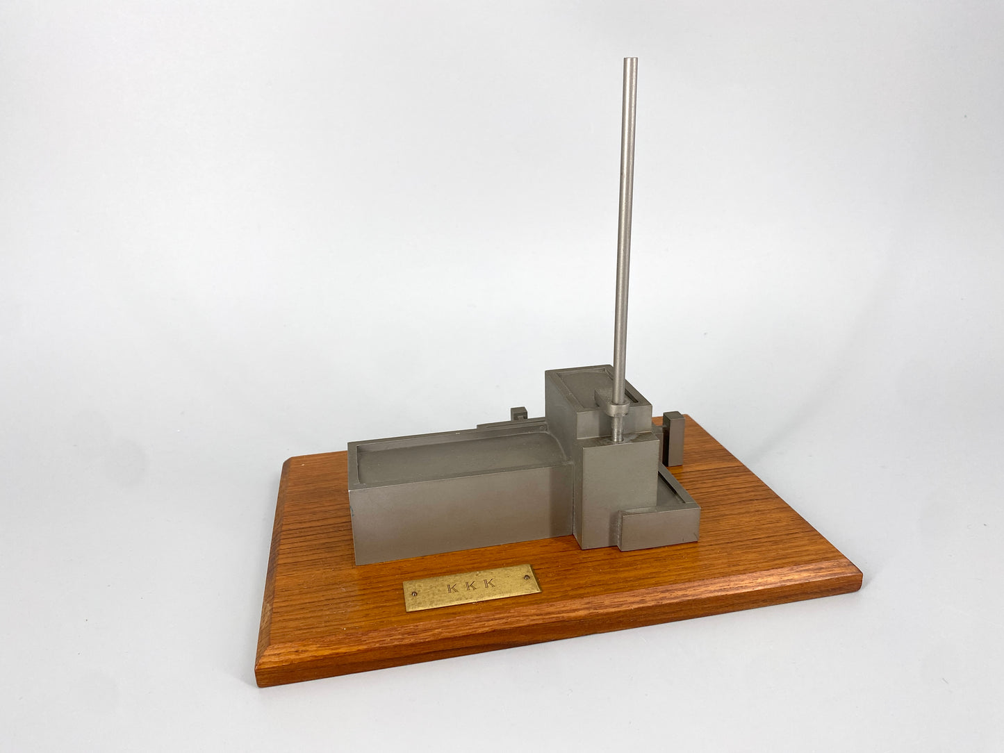 Erinnerungsstücke  und Fotos aus der Mitarbeit beim Atomkraftwerk Brunsbüttel, Deutschland 1980