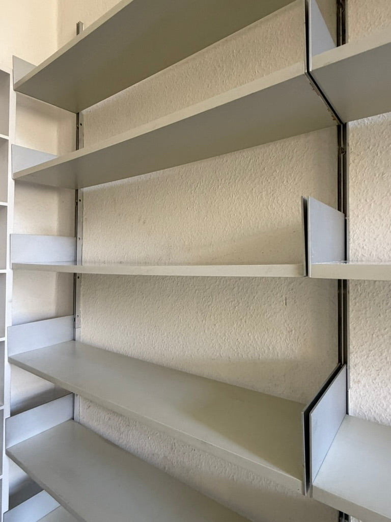 #6 Regalsystem 606 mit 20 Tablaren von Dieter Rams für Vitsoe, Deutschland 1960er