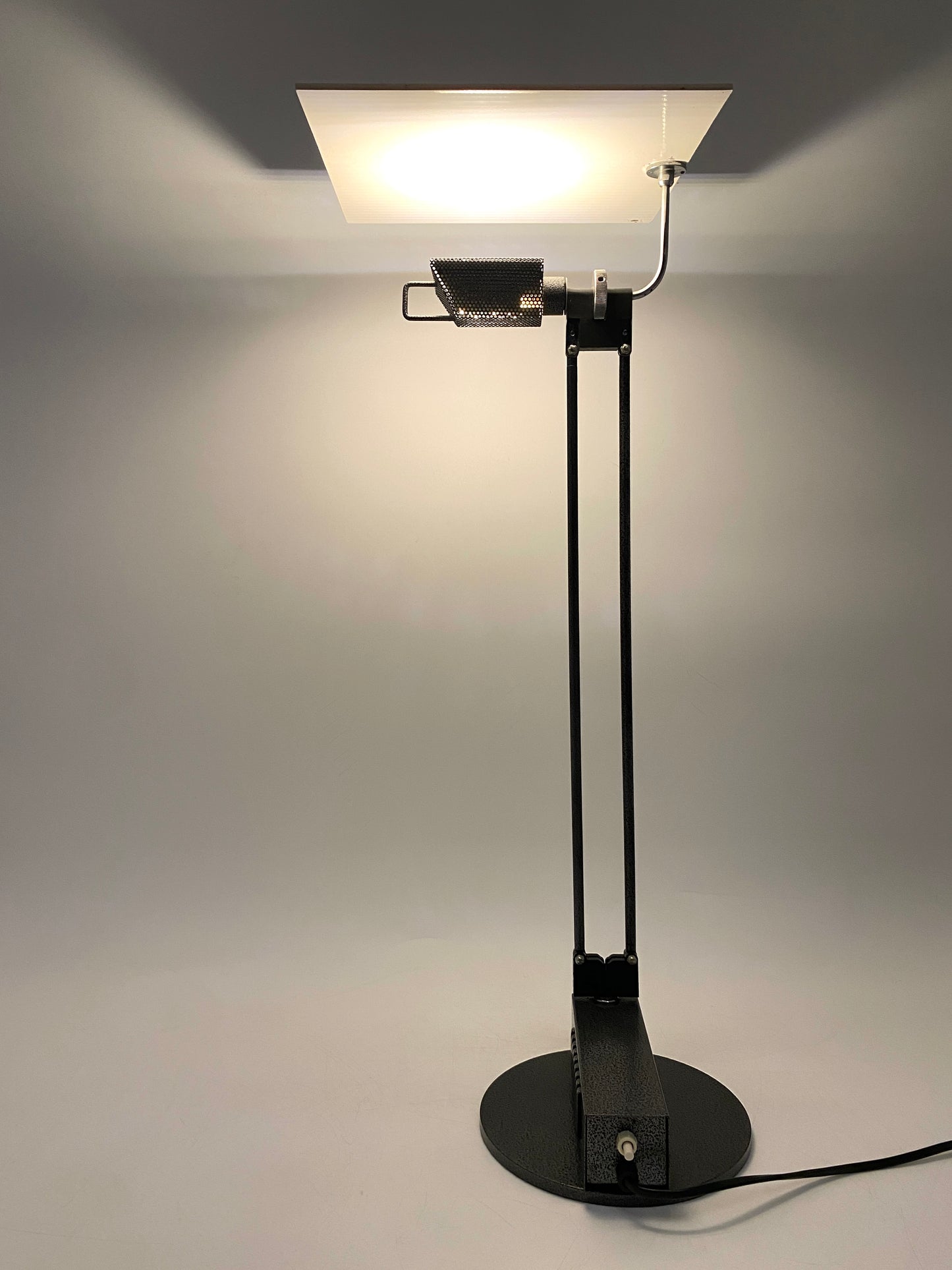 Postmoderne Tischlampe "W.O." von Sacha Ketoff für Aluminor, Frankreich 1985