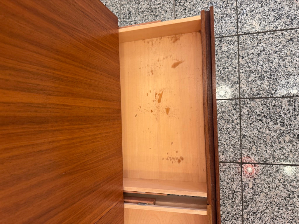 Highboard aus Teakholz von Dieter Waeckerlin für Behr, 50er