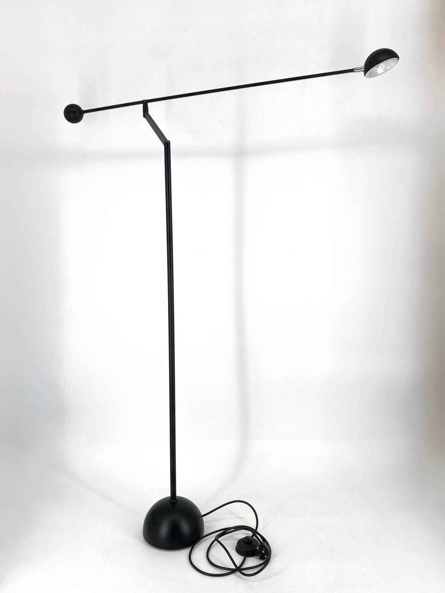 Balance Stehlampe mit Gegengewicht von Sölken Leuchten, Deutschland 1980er