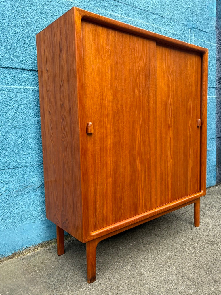 Mid Century Design Highboard aus Dänemark, 1960er