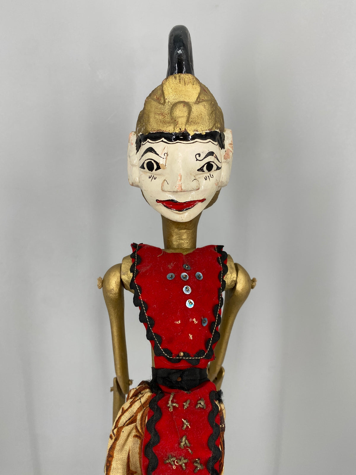 3x Wayang Golek Stabpuppen, Indonesien