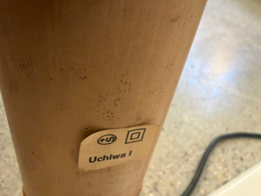 Seltene UCHIWA I Stehlampe von Ingo Maurer für Design M, Deutschland 1970er