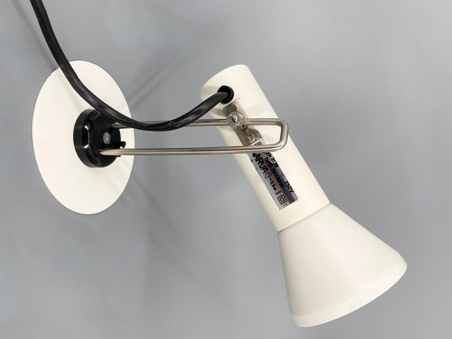 Designer Lampe Wandlampe aus der DDR, NARVA 3139