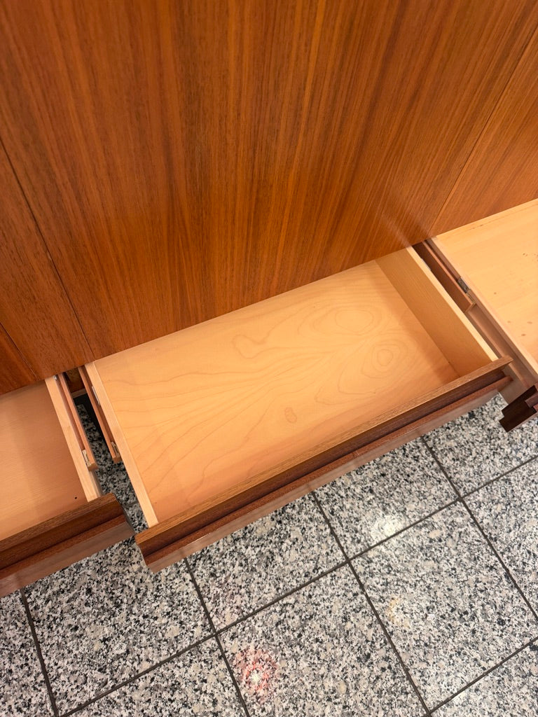 Highboard aus Teakholz von Dieter Waeckerlin für Behr, 50er