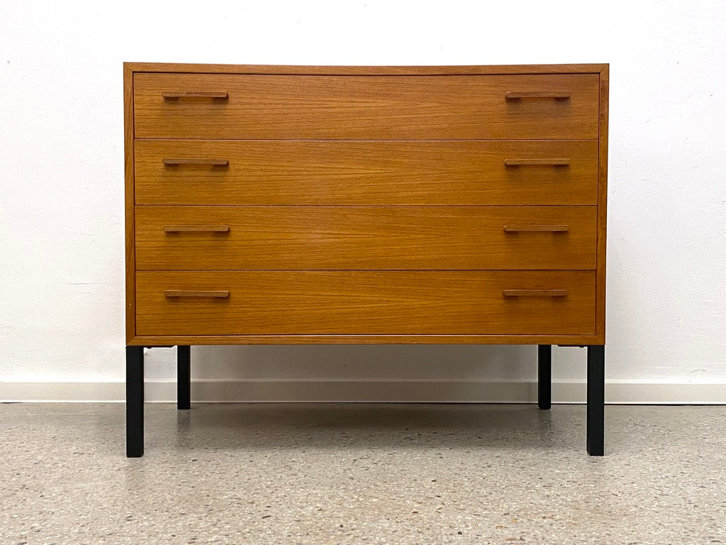 Schubladenkommode aus Teakholz von Kai Kristiansen für Feldballes Mobelfabrik, Dänemark 1960er
