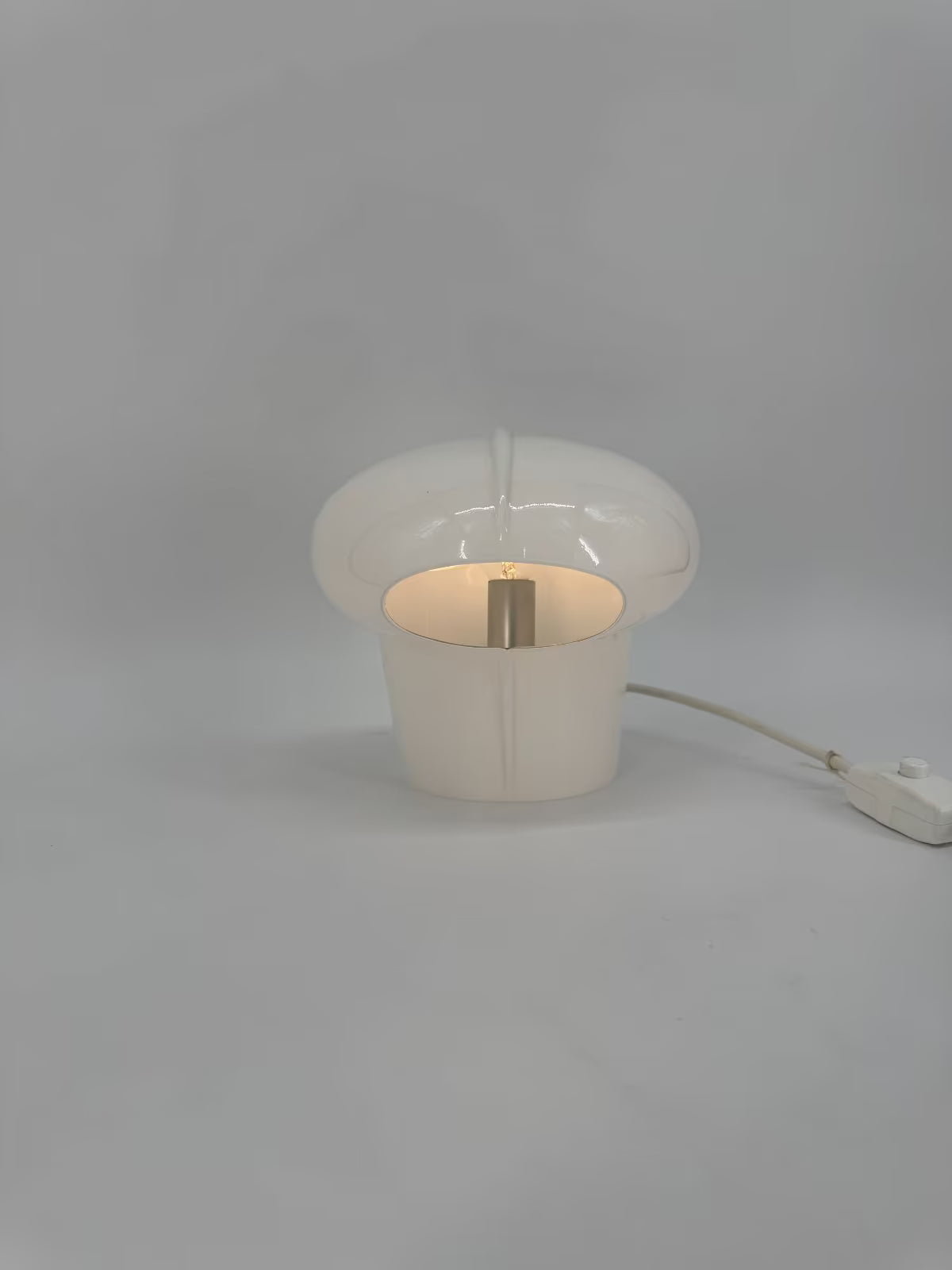 Tischlampe von Gino Vistosi aus Muranoglas, 70er Jahre