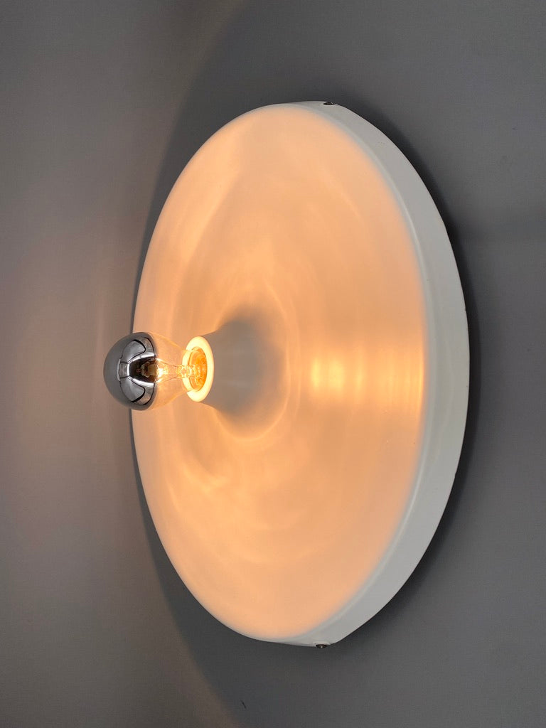 "Diskus" Space Age Design Wand,-oder Deckenlampe, Deutschland 1960er/70er