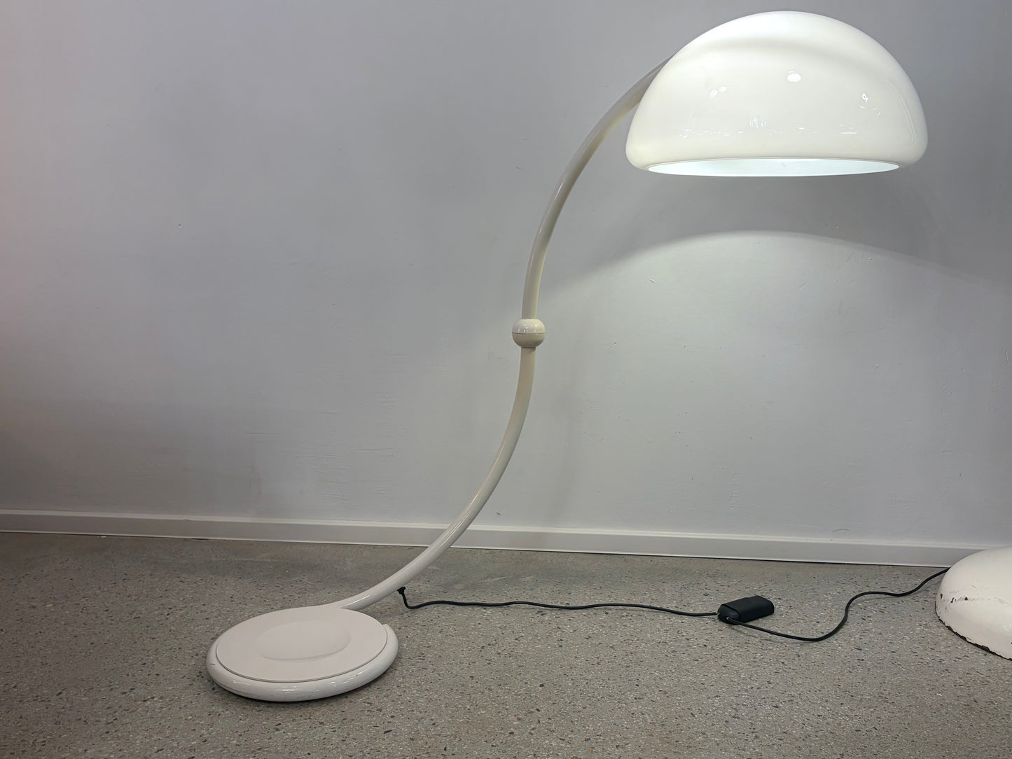 Space Age Design Stehlampe " Serpente" von Elio Martinelli für Martinelli Luce, Italien 1965