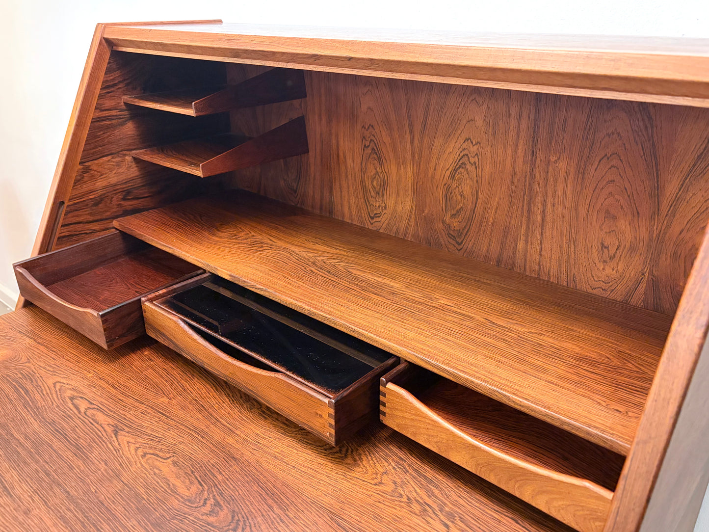 Mid Century Design Sekretär Mo. 63 von Nils Jonsson für HJN Möbelfabrik, Dänemark 1960er