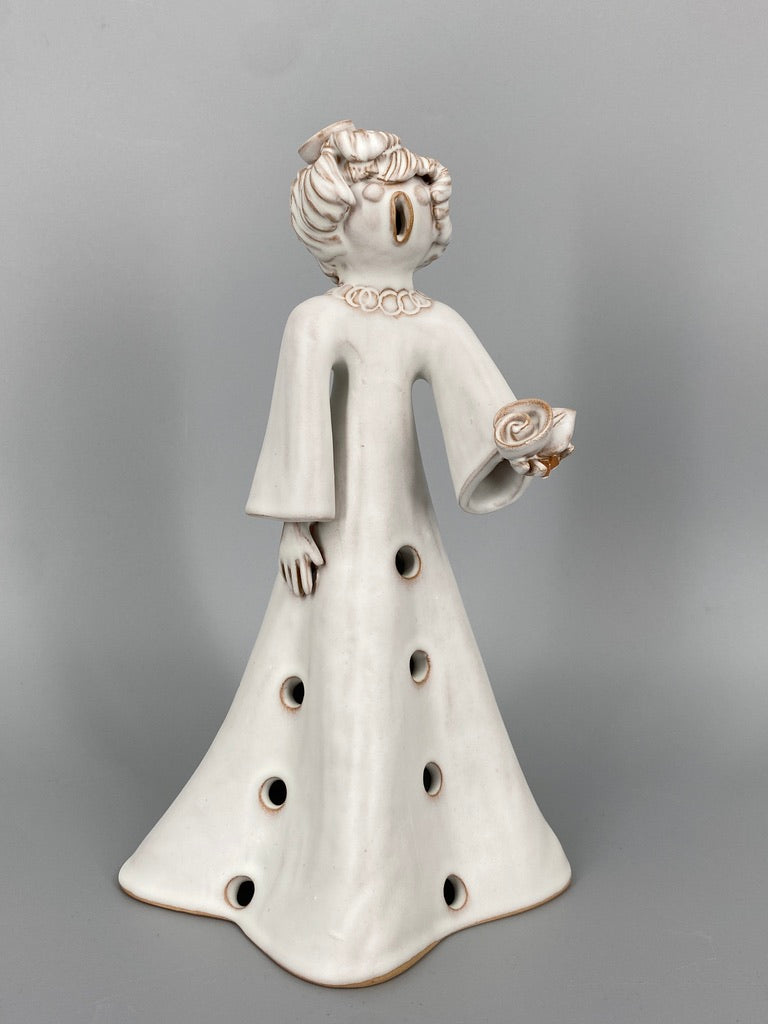2 Studiokeramikfiguren von Buday Ágota, Ungarn