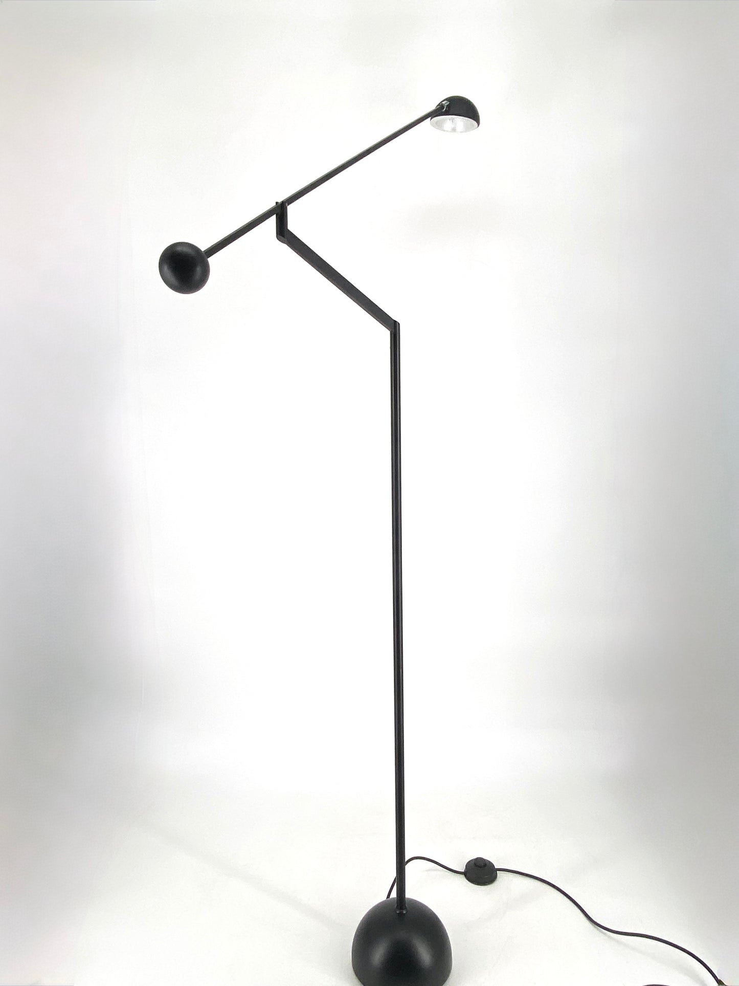 Balance Stehlampe mit Gegengewicht von Sölken Leuchten, Deutschland 1980er