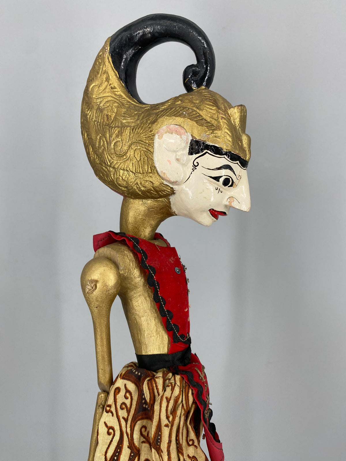 3x Wayang Golek Stabpuppen, Indonesien