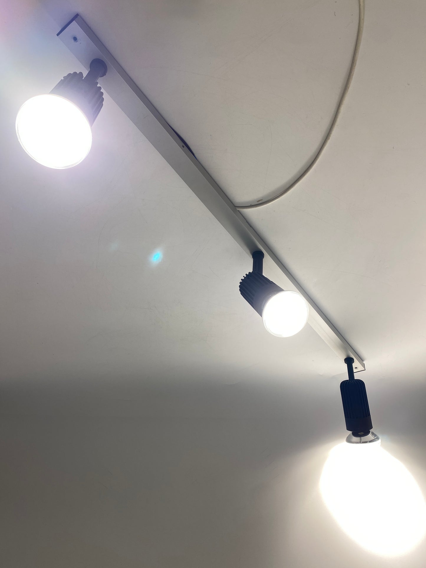 Deckenlampe mit drei Spots von Brilliant, Deutschland 1970er