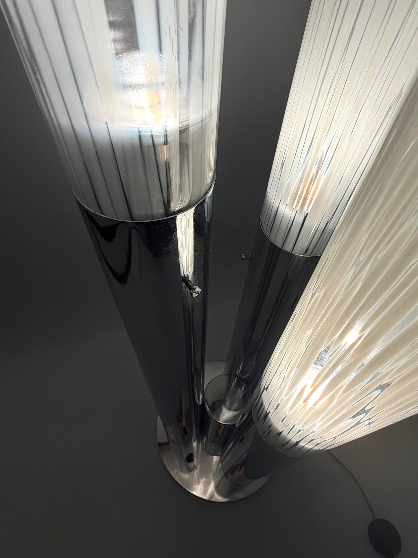 Stehlampe von Carlo Nason für Mazzega, Italien 1970