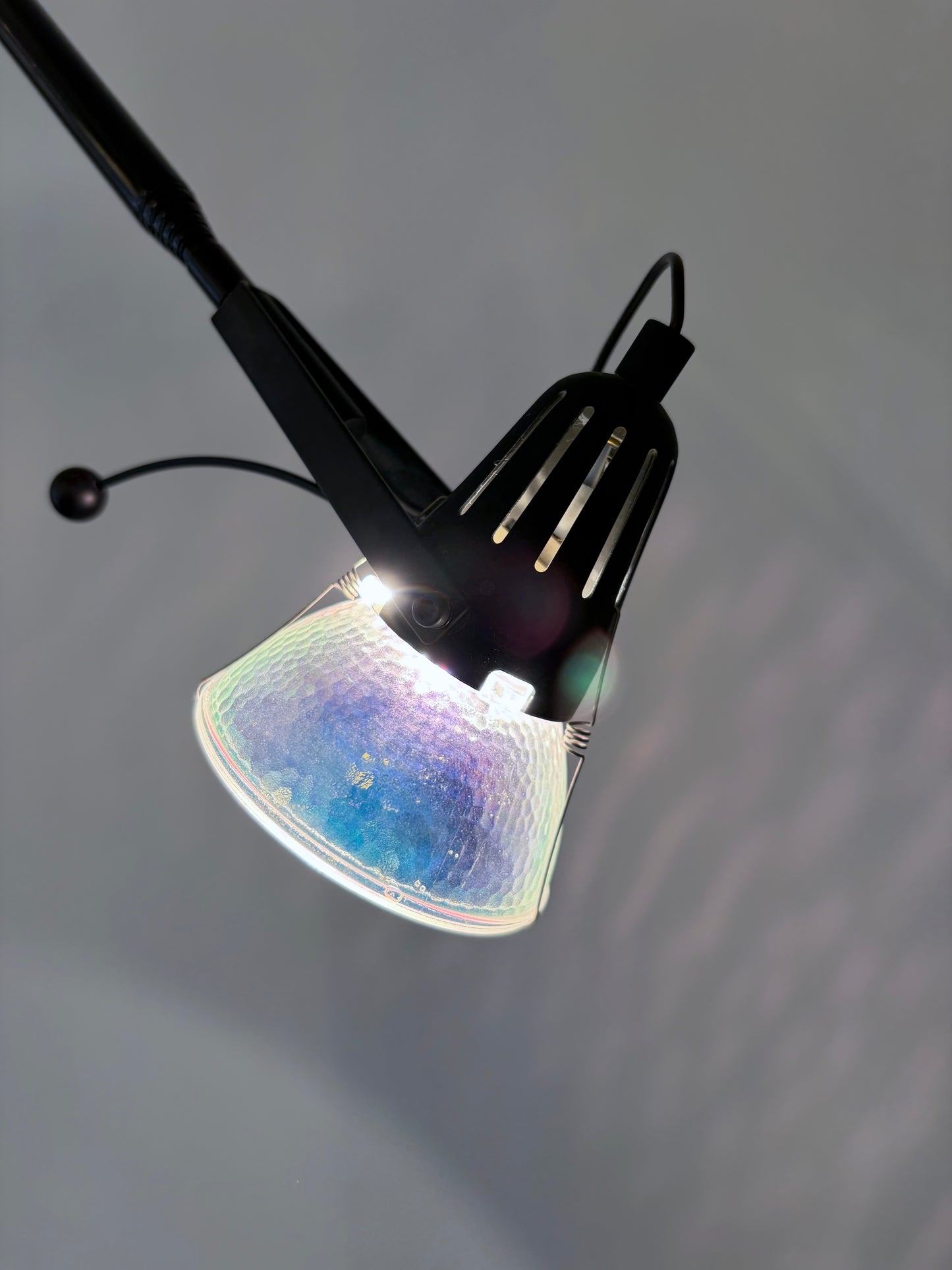 Postmoderne Stehlampe mit Teleskop-Armen von LUXO, Norwegen 1980er