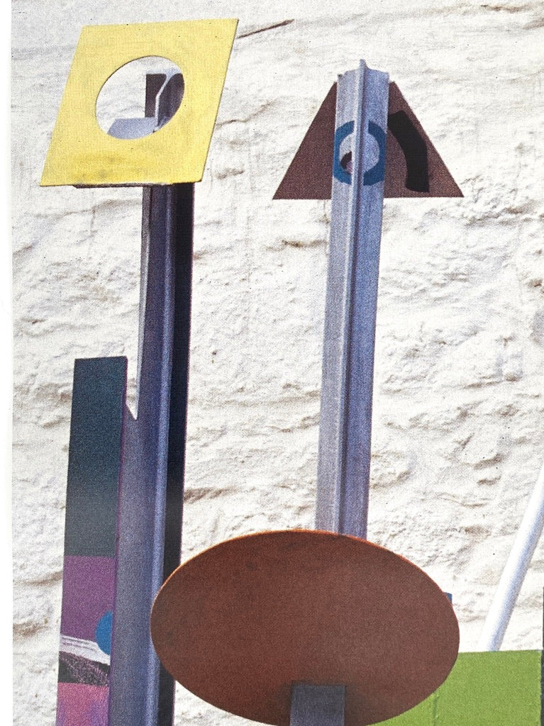 Ausstellungsplakat „Metallkunst aus der Deutschen Demokratischen Republik“  in der Staatliche Kunsthalle Berlin, DDR 1989