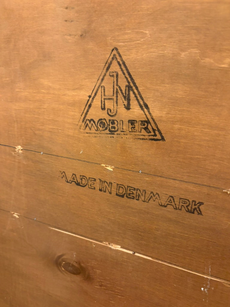 Mid Century Design Sekretär Mo. 63 von Nils Jonsson für HJN Möbelfabrik, Dänemark 1960er