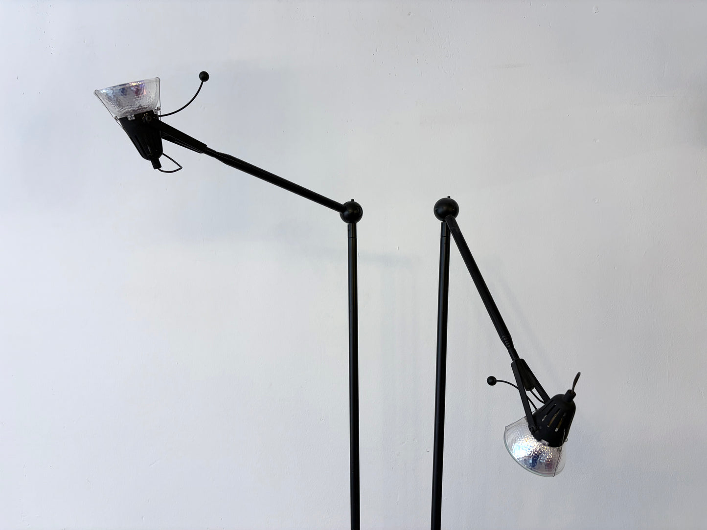 Postmoderne Stehlampe mit Teleskop-Armen von LUXO, Norwegen 1980er