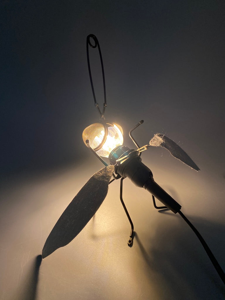 5x Wand,-oder Deckenlampe in Form einer Fliege von Sigi Bußinger für OLIGO, Deutschland 2000er