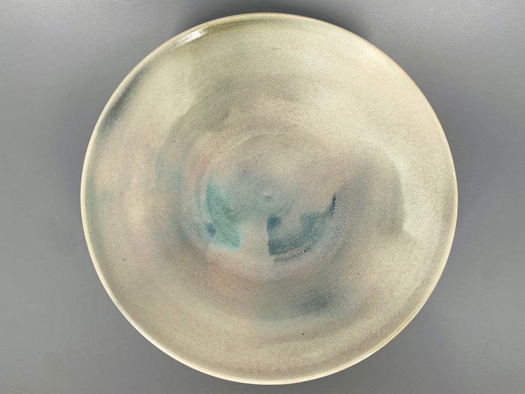 Mid Century Design Studiokeramik Schale, Richard Bampi zugeschrieben, Deutschland 1950er