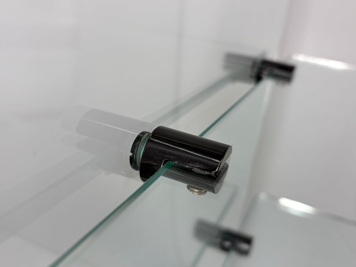 HiFi Rack aus Glas von Gallotti & Radice, Italien 1970er