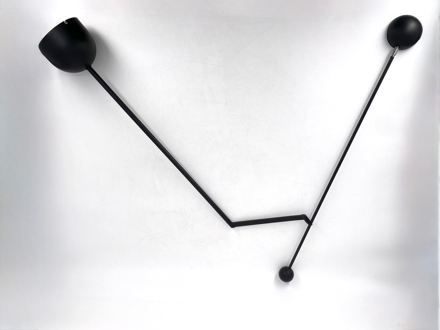 Balance Wand,oder Deckenlampe mit Gegengewicht von Sölken Leuchten, Deutschland 1980er