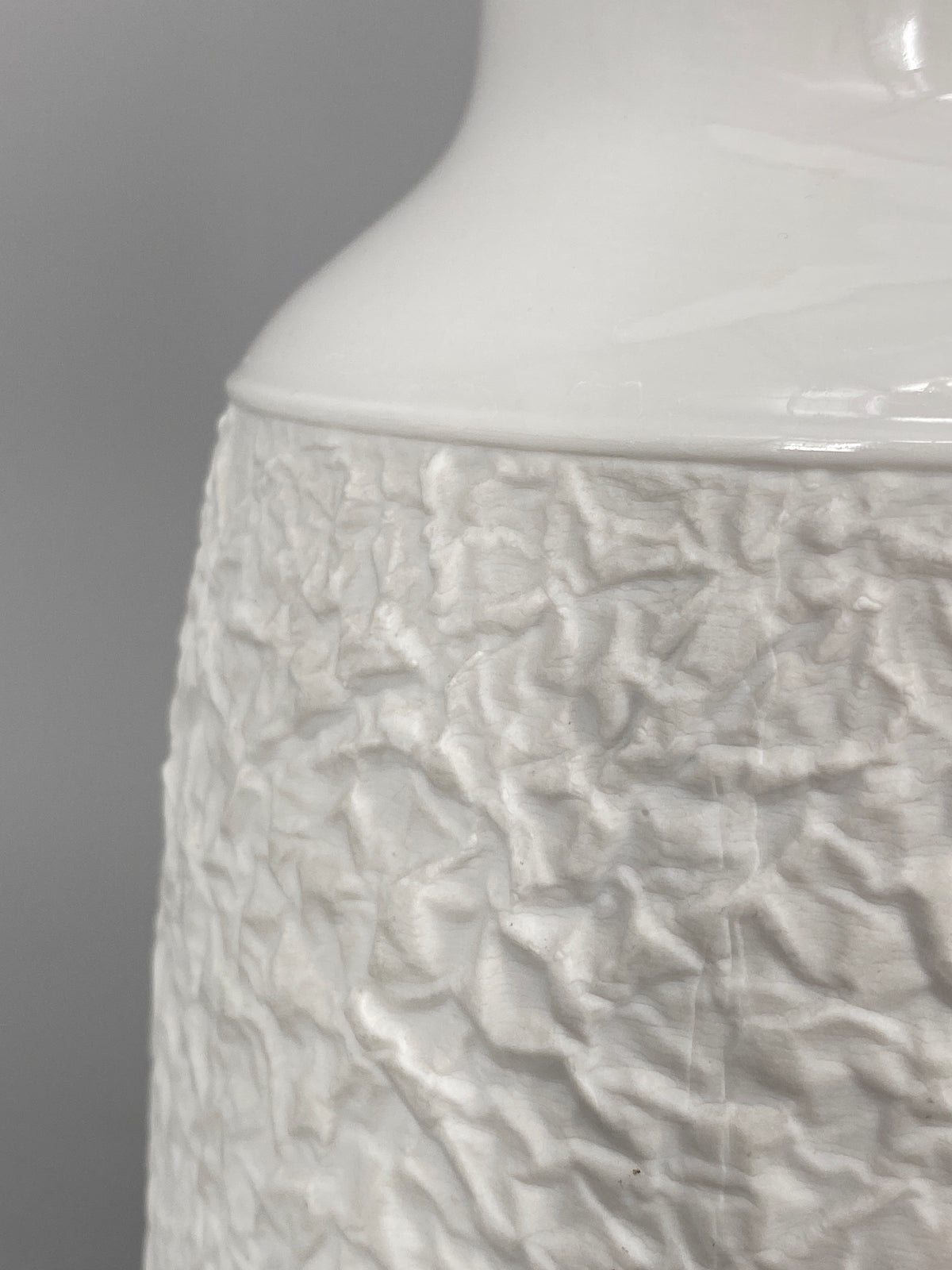 Biskuit-Porzellan Vase von Hans Achtziger für Hutschenreuther, Deutschland 1960er