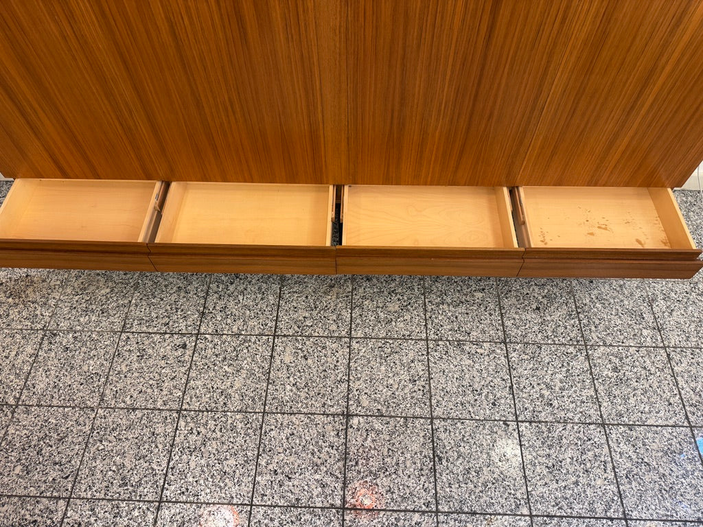 Highboard aus Teakholz von Dieter Waeckerlin für Behr, 50er