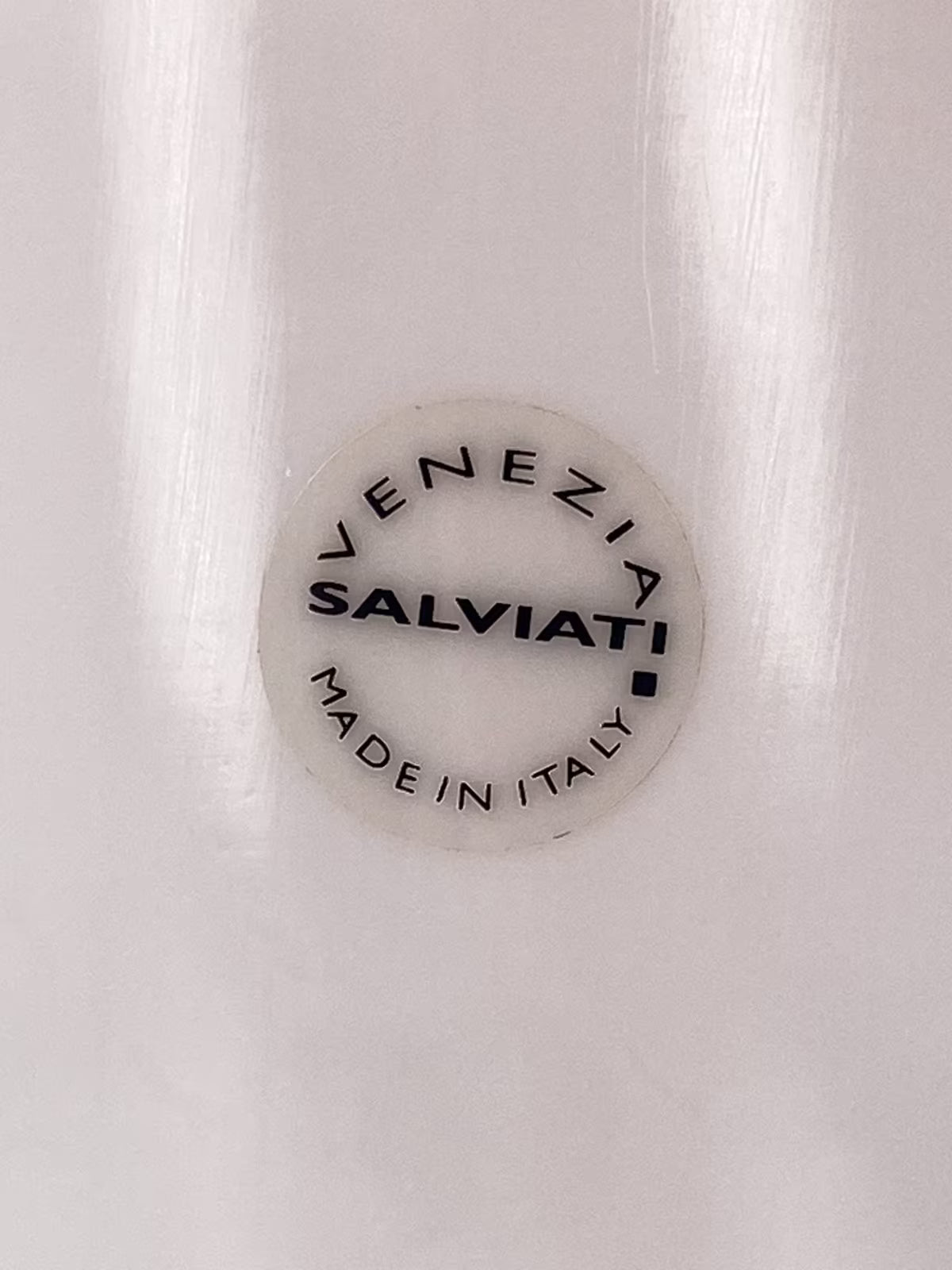 Vase aus Muranoglas von Anna Gili für Salviati, 2002