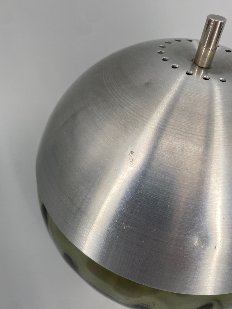 Ungewöhnliche Space Age Tischlampe in Kugelform 1970er