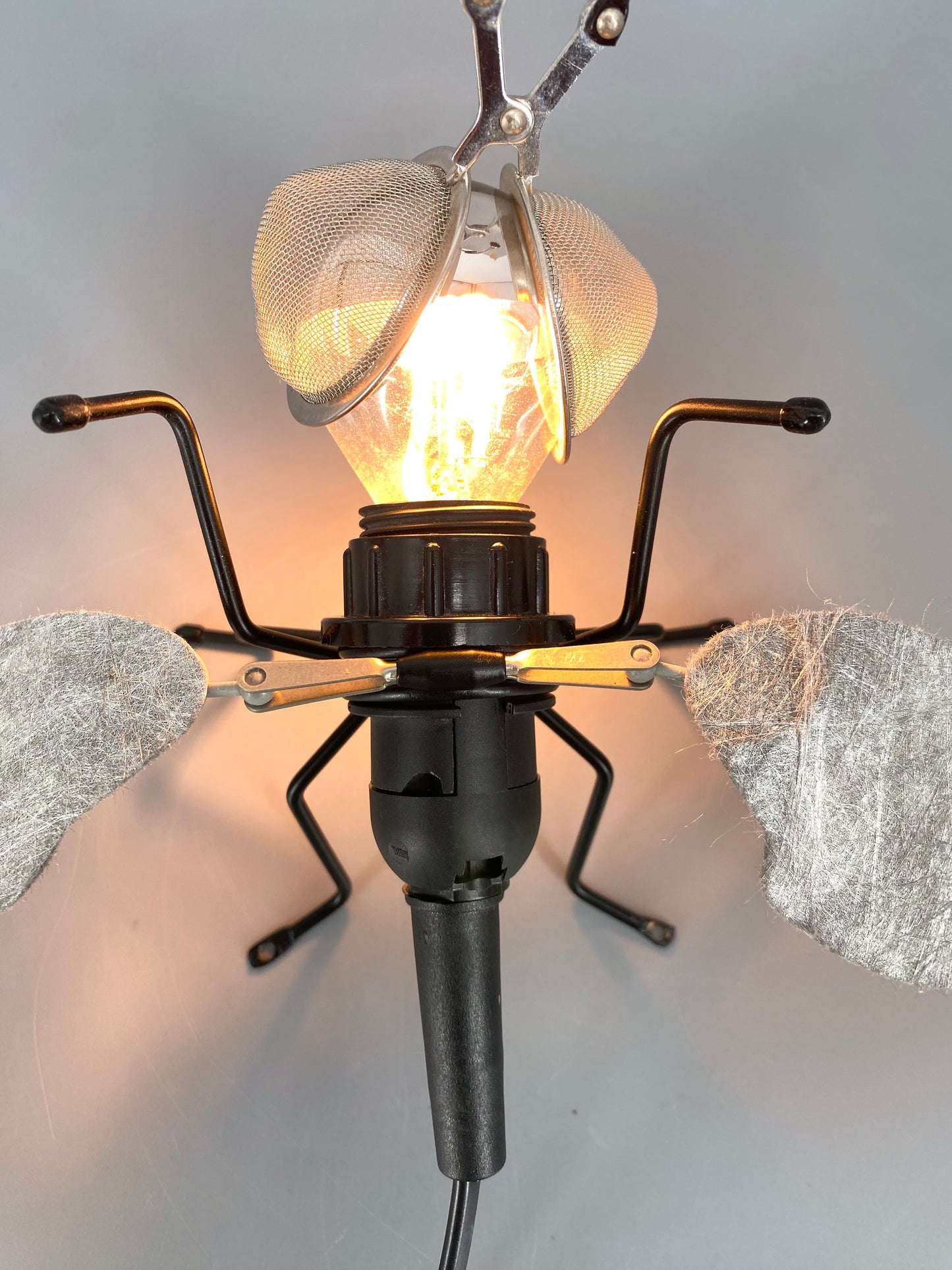 5x Wand,-oder Deckenlampe in Form einer Fliege von Sigi Bußinger für OLIGO, Deutschland 2000er