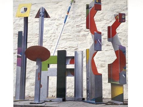 Ausstellungsplakat „Metallkunst aus der Deutschen Demokratischen Republik“  in der Staatliche Kunsthalle Berlin, DDR 1989