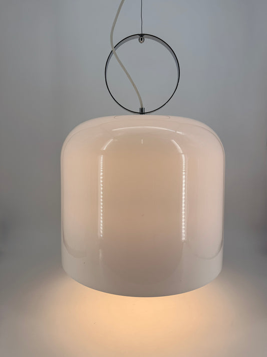 Seltene Hängelampe  "Avise"von Luigi Massoni für Harvey Guzzini, Italien 1960er