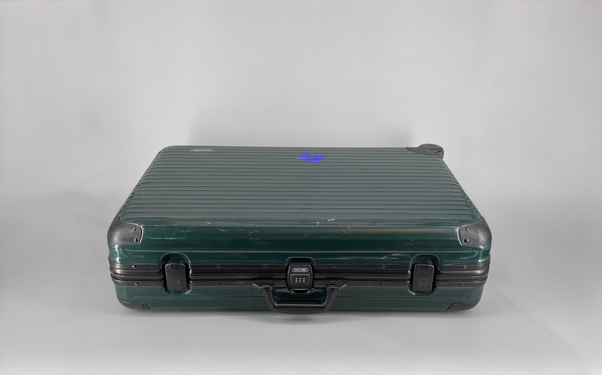 Rimowa reisekoffer aus der Samba/ Limbo Serie in British Racing Green, Deutschland 1999