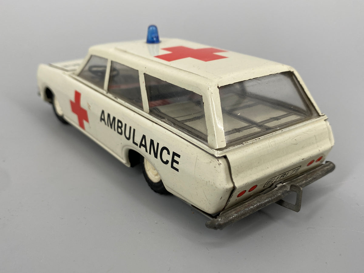 3 Modellautos, Skoda, Opel Rekord, Opel Caravan aus West/Ostdeutschland um 1960