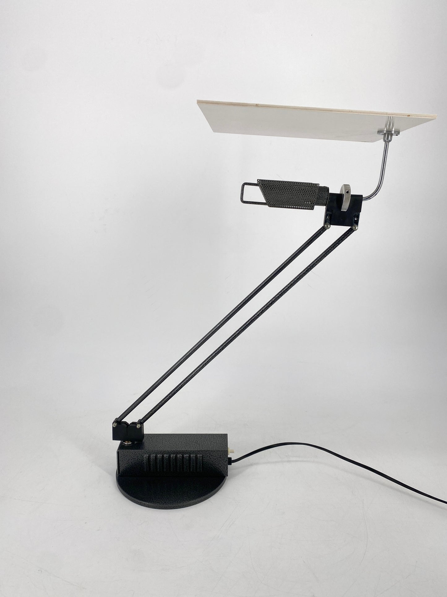 Postmoderne Tischlampe "W.O." von Sacha Ketoff für Aluminor, Frankreich 1985