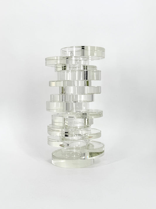 Glasvase aus der Serie "Twisters" von Arik Levy für Gaia & Gino, 2005