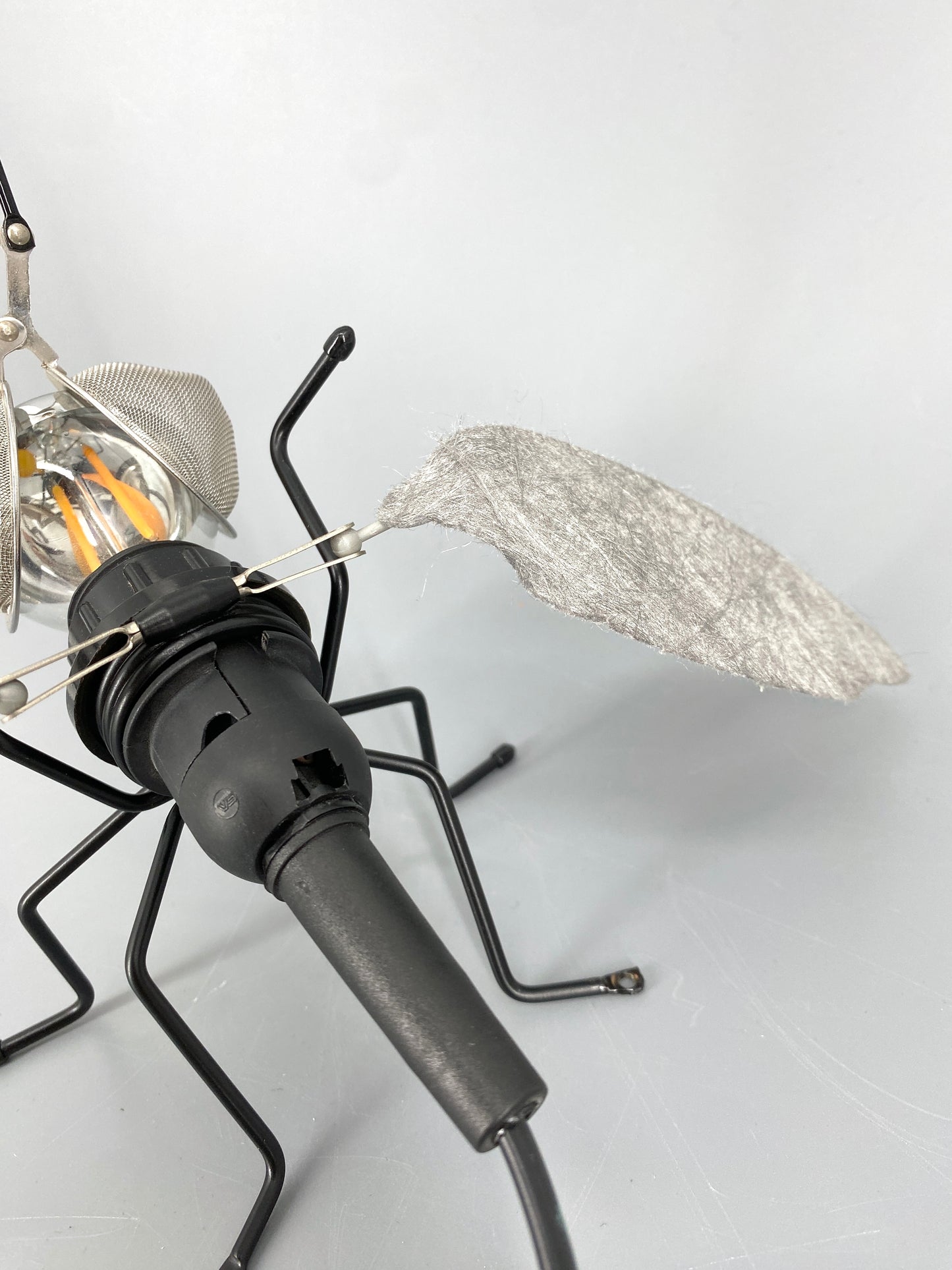 5x Wand,-oder Deckenlampe in Form einer Fliege von Sigi Bußinger für OLIGO, Deutschland 2000er